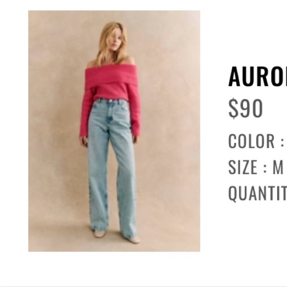 NWT Sézane Aurore Sweater, Size M